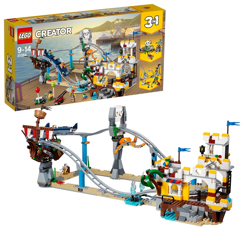 LEGO乐高 Creator创意百变系列 海盗过山车31084
