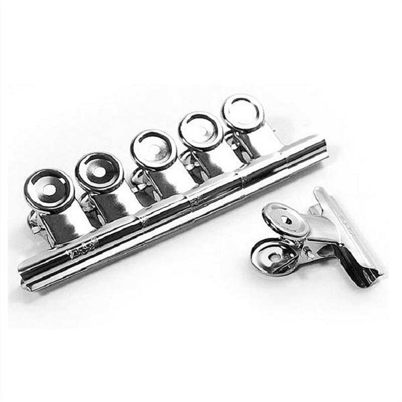 [精选]得力(deli)9521-1﹟圆形铁票夹76mm袋装(6只/包)*6