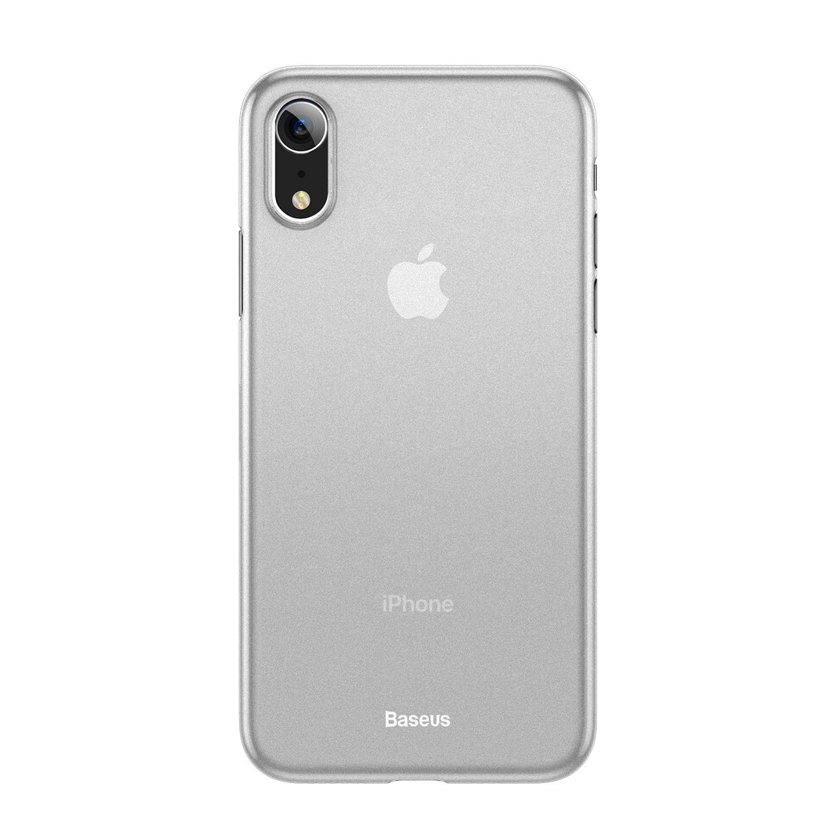 倍思(Baseus)iPhoneX手机壳6.1寸 苹果X超薄壳磨砂壳iPhone X全包新款保护壳防指纹 透白