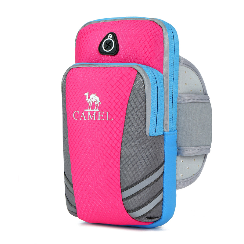 CAMEL骆驼跑步手机臂包 男女款户外健身手臂带运动手机臂套