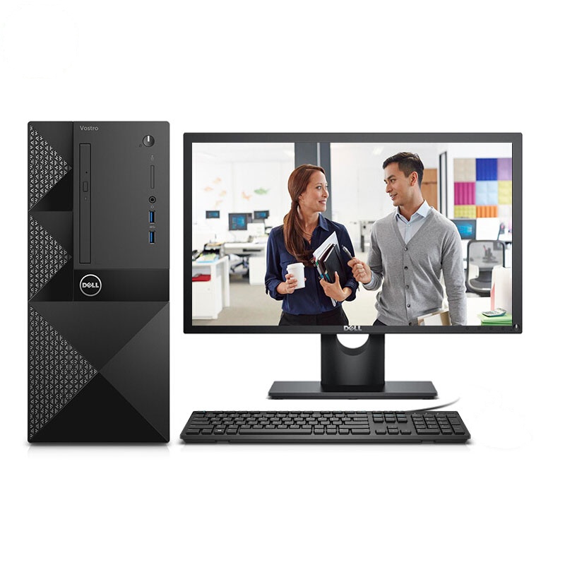 戴尔 (Dell) Vostro 3070-R14N8B 台式电脑主机 ( Core酷睿 i5-6400 黑)