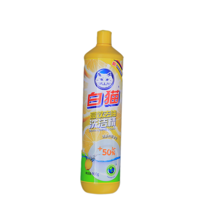 白猫 柠檬高效 洗洁精 900g(单位:瓶)