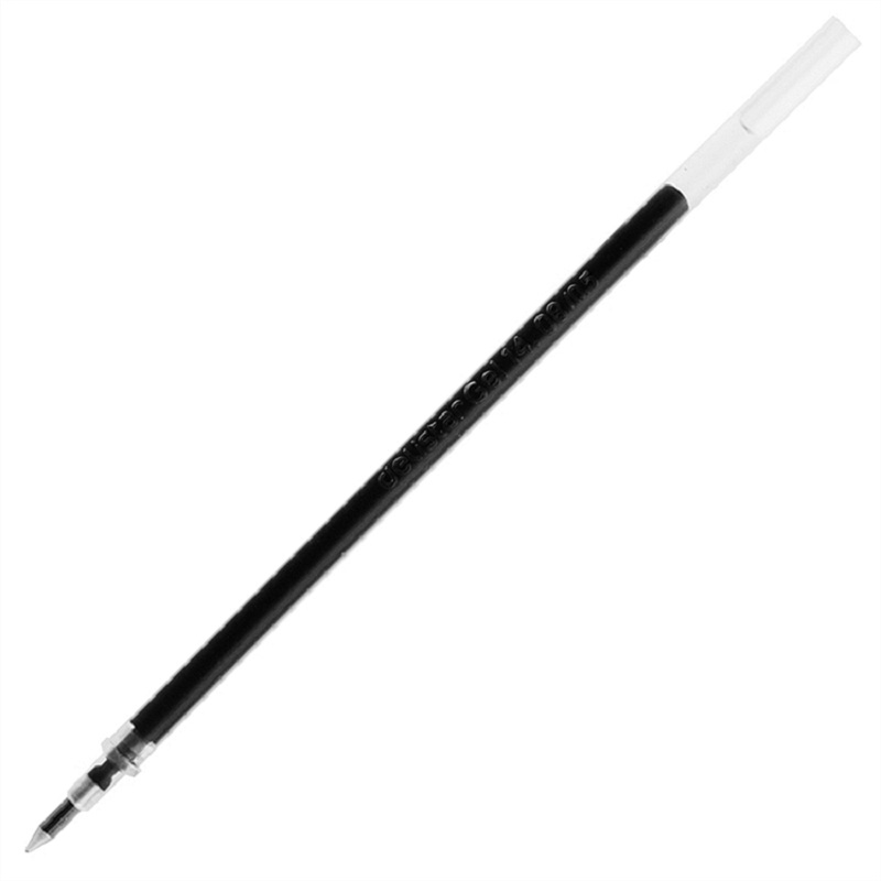 【精选】得力(deli)S760黑色中性笔笔芯 签字笔水笔替芯 20支/盒(5盒价格) 黑色
