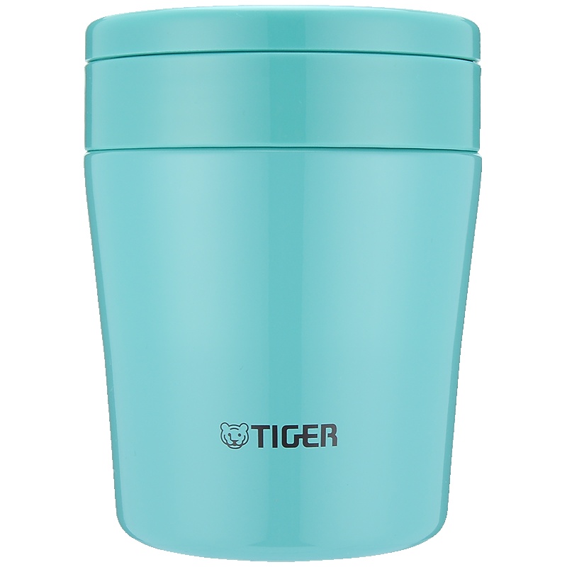 虎牌（tiger)保温杯 MCL-A30C薄荷蓝-AM304不锈钢真空杯汤焖烧杯大肚杯 300ml