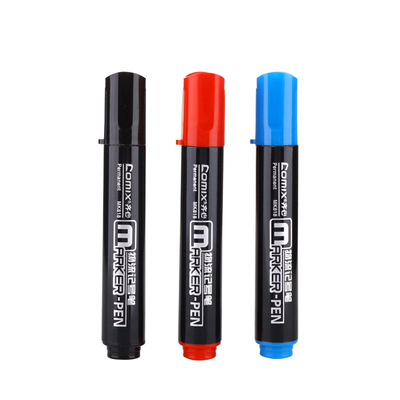 齐心(comix)SW MK818 记号笔2.0mm 物流专用 (12支装)