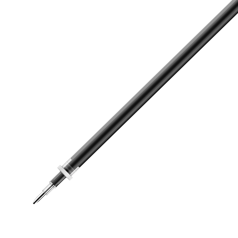 [精选]得力(deli)A700全针管黑色中性笔笔芯 水笔签字笔替芯0.35mm 20支/盒(5盒价格) 黑色