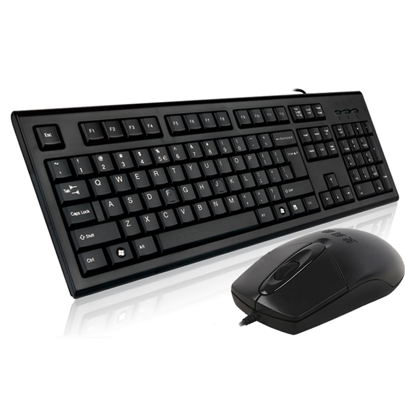雙飛燕 鼠标键盘 USB接口 KR-8572NU黑 (单位:套)