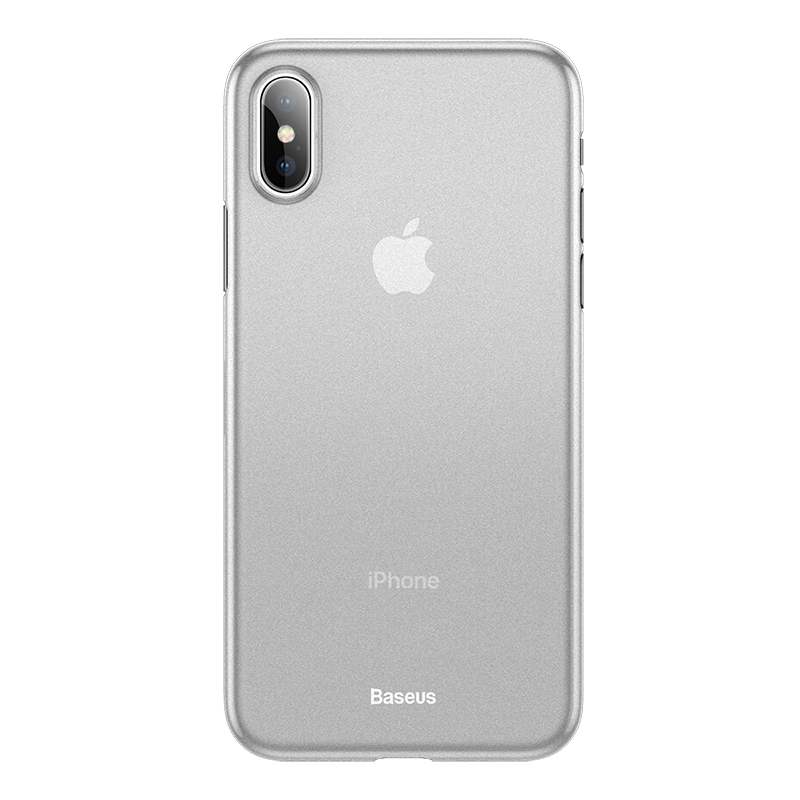 倍思(Baseus)iPhone XS MAX 手机壳苹果max超薄保护套防摔xsmax新款磨砂全包壳新款6.5寸透白