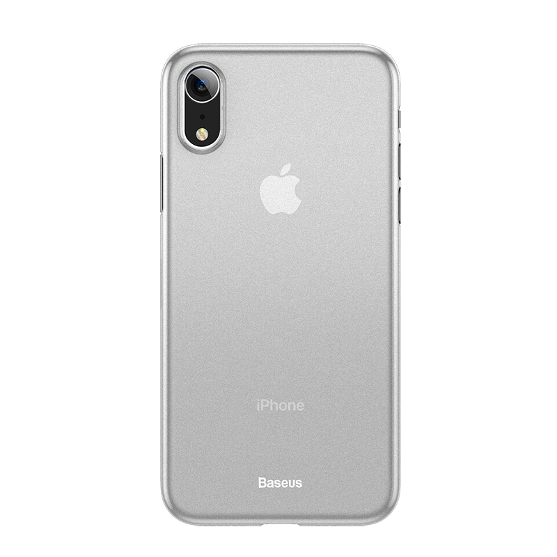 倍思(Baseus)iPhone XR手机壳苹果xr超薄保护套防摔xr新款磨砂全包壳新款潮牌情侣个性创意6.1寸透白