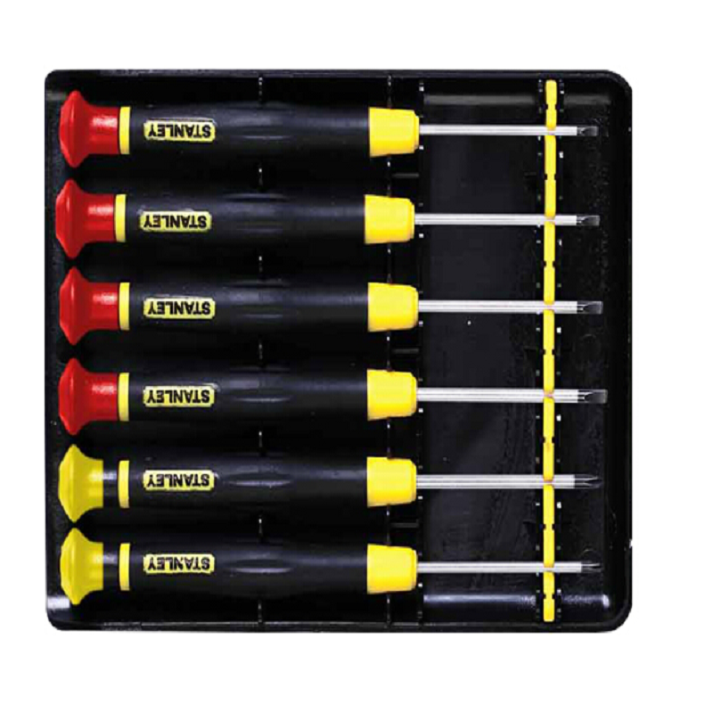 史丹利 1V4952 6件套一字、十字微型螺丝批组套A 66-392-23