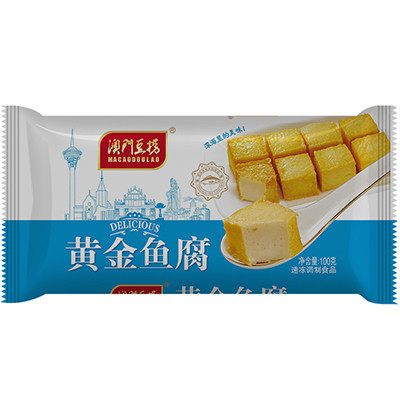 澳门豆捞黄金鱼腐100g