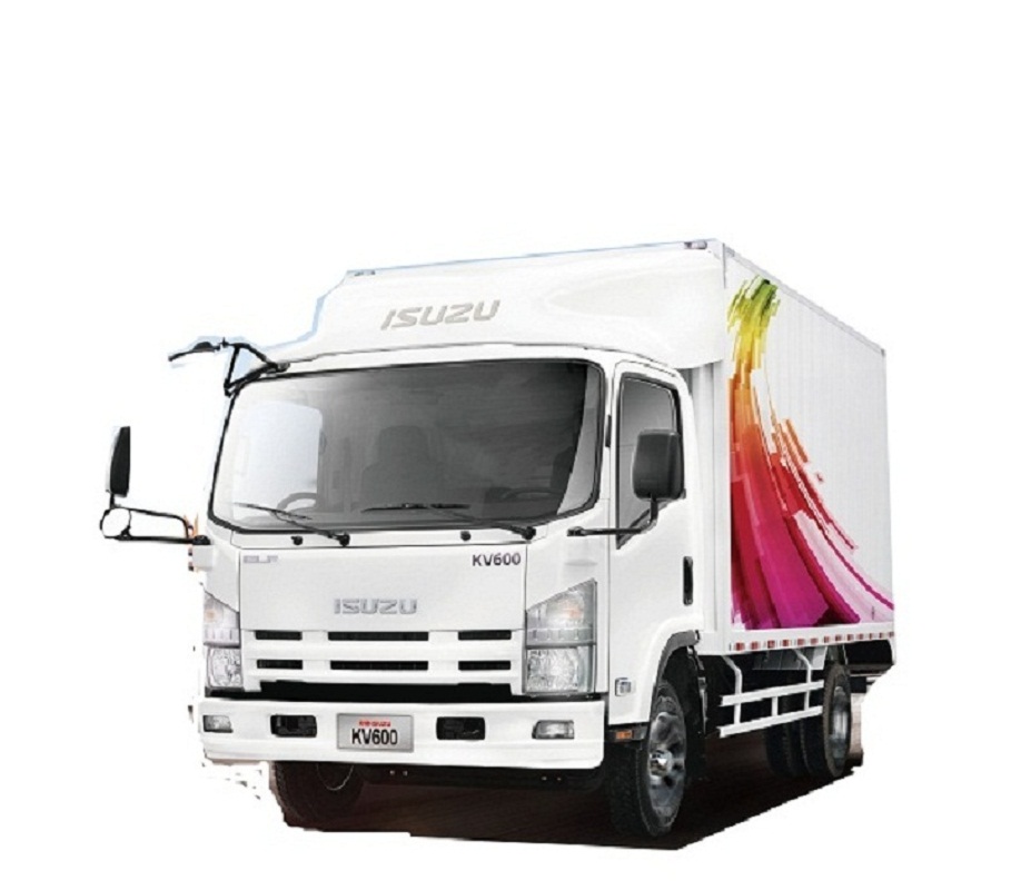 五十铃牌3人座KV600宽体厢式货车