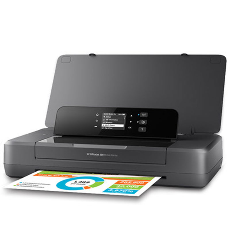 [精选]惠普(HP)OfficeJet 200移动打印机 无线打印 移动便携式打印机A4无线打印机