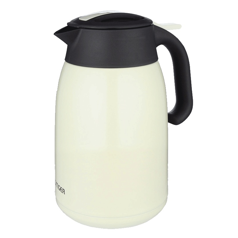 虎牌(tiger)保温保冷壶PWM-A20C 保温壶 不锈钢水具 2000ml 珍珠白(CA)