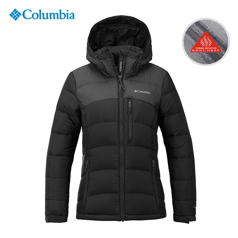哥伦比亚(Columbia)户外女装热能反射保暖600蓬羽绒服WR0087