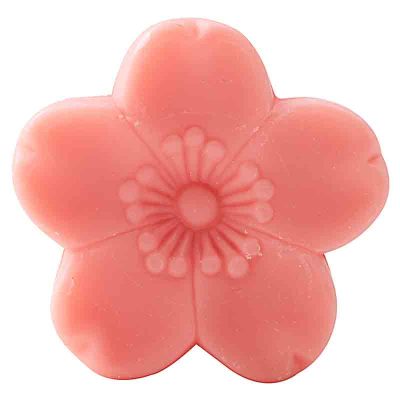 苏宁极物 日本制造樱花精油皂洗脸皂洁面皂沐浴洗澡香皂 胭脂红