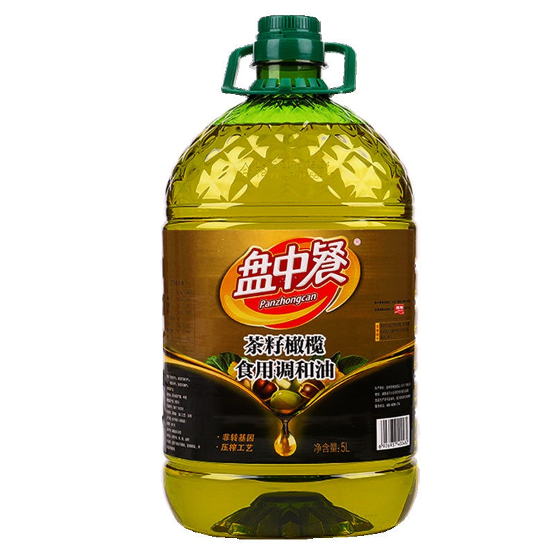 加加 盘中餐茶籽橄榄食用调和油5L