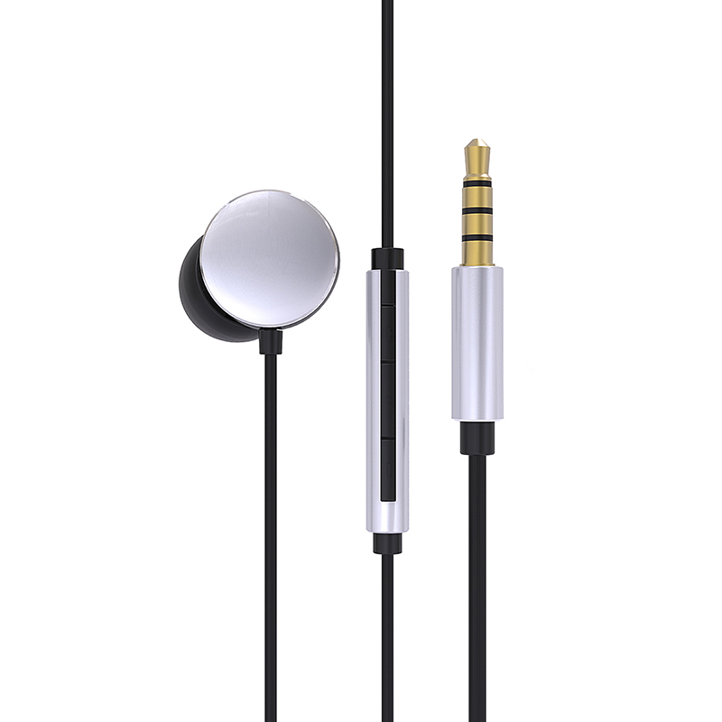 昂达 AD303手机耳机入耳式耳塞重低音线控音乐手机立体声金属耳机