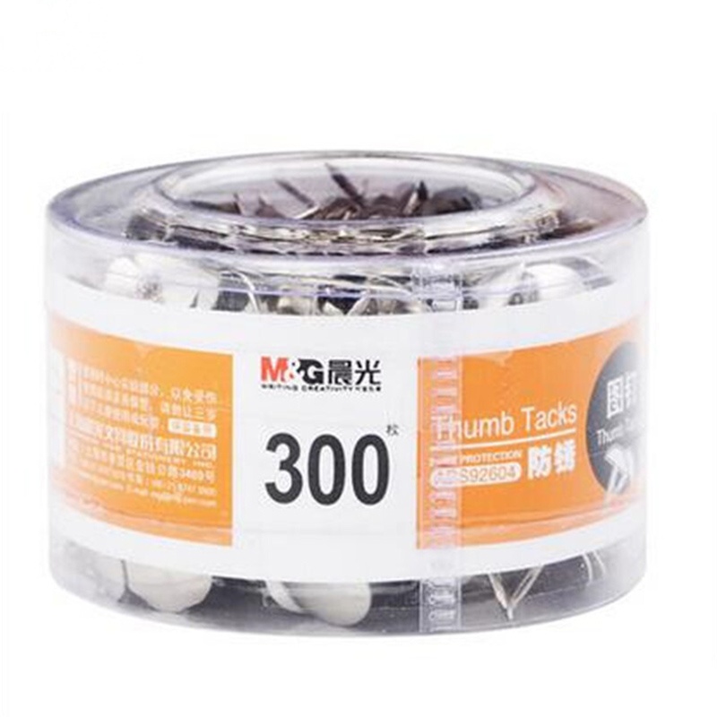 晨光 ABS92604 防锈图钉 300枚/盒