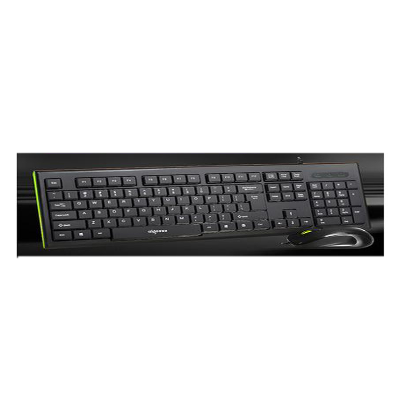 LTSM 爱国者WQ9500有线键盘鼠标套装 笔记本台式电脑办公家用键鼠套装 usb防水游戏轻薄键鼠
