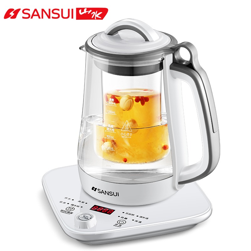 山水(SANSUI) KT-872 智能养生壶单壶体烧水壶煎药壶玻璃壶