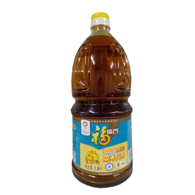 福临门 非转基因菜籽油1.8L 120瓶起订