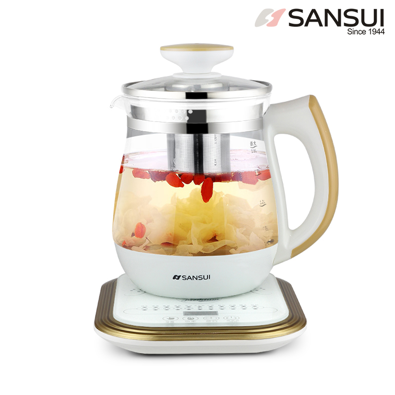 山水(SANSUI) KT-881 智能养生壶单壶体烧水壶煎药壶玻璃壶