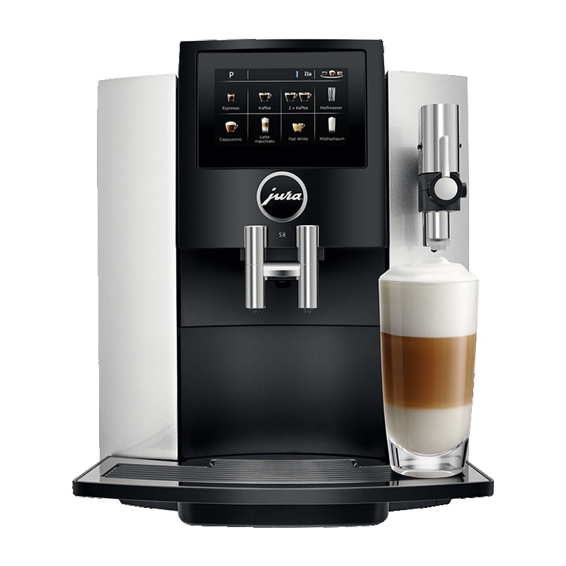 JURA/优瑞 S8 瑞士进口家用商用意式美式现磨全自动咖啡机