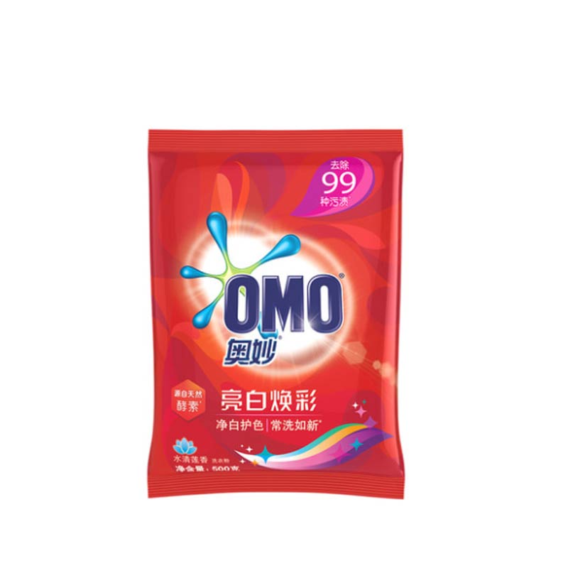 奥妙(OMO) 亮白焕彩洗衣粉 500g*14袋