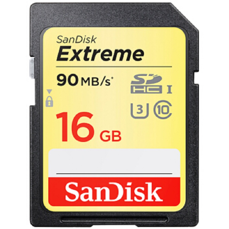 闪迪(SanDisk )至尊SDHC UHS-I16GB 读速90MB/s
