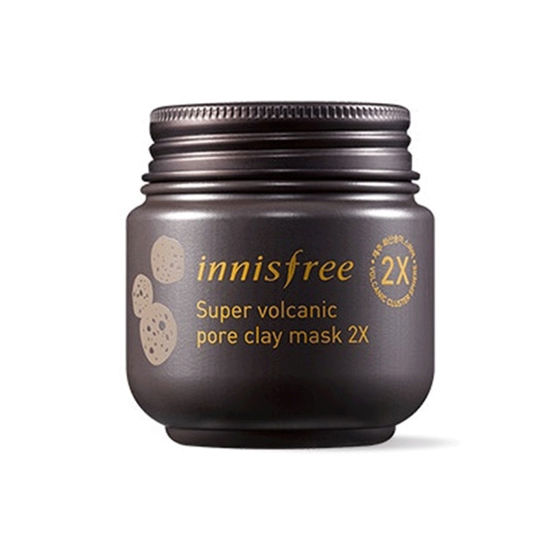 [深层洁净毛孔]Innisfree 悦诗风吟 火山泥 毛孔清洁 面膜 100ml/瓶 淡化黑头