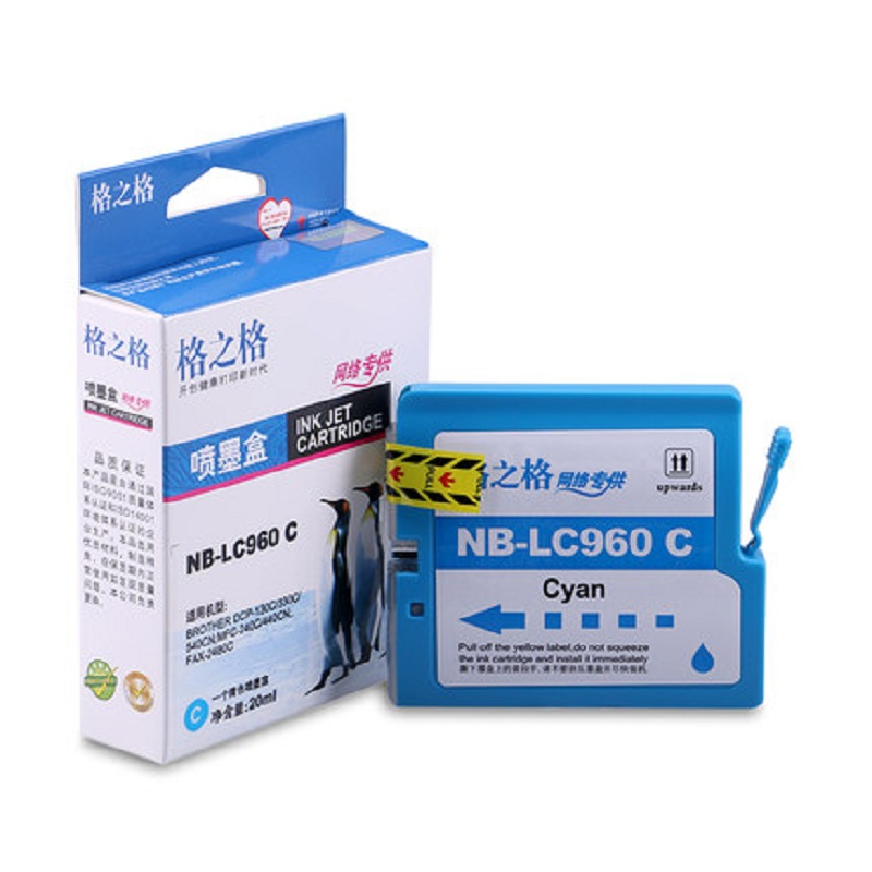 [精选]格之格 LC960M品红色墨盒 适用兄弟MFC240C 440CN DCP130C 330C FAX2480