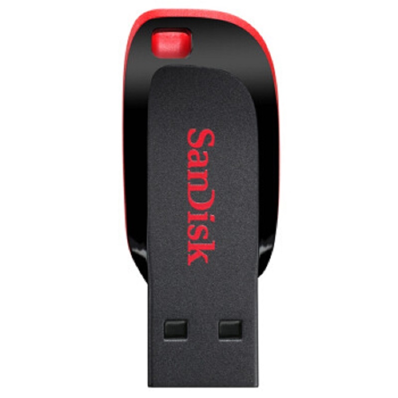 闪迪(SanDisk)酷刃 (CZ50) 16GB U盘 黑红