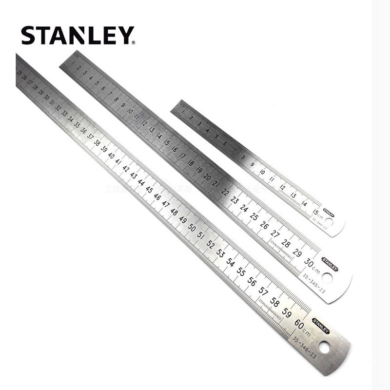 史丹利(STANLEY)不锈钢直尺600mm 35-346-23 20把/包(单位:包)