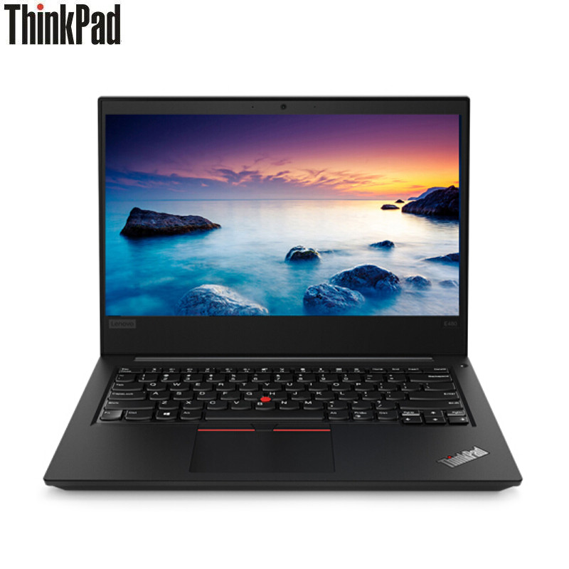 联想ThinkPad E480 14.0英寸笔记本电脑 (Intel i3-7020U处理器 8G内存 500GB硬盘 W10)轻薄商务办公娱乐便携手提电脑