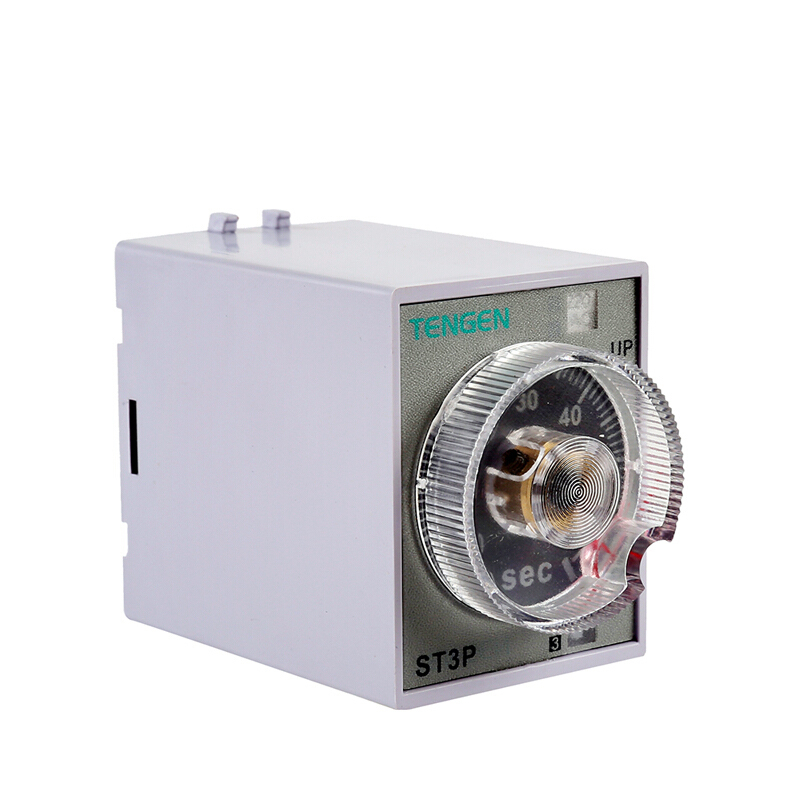 天正电气 ST3P 导轨安装式 220VAC 5A (0.25…2)min/20min/2h/12h 2C/O时间继电器