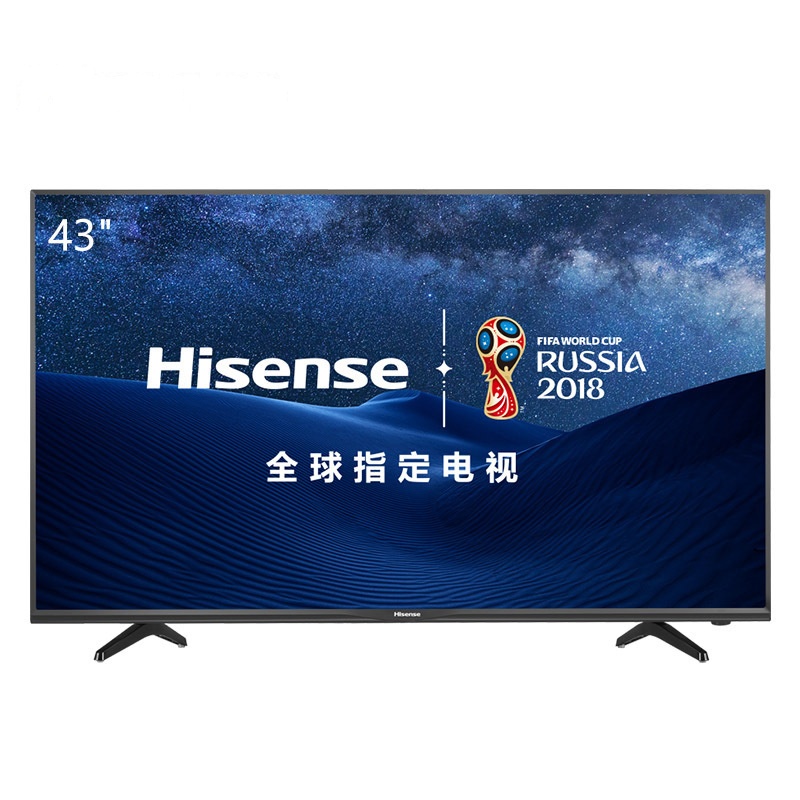 海信(Hisense)LED43EC300D 43英寸 全高清蓝光平板液晶电视金属背板 (深黑)