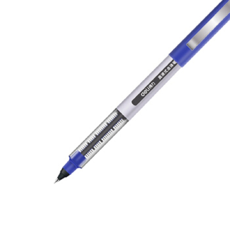 [精选]得力(deli) S656直液式宝珠笔0.5mm(蓝)(144支价格) 蓝色