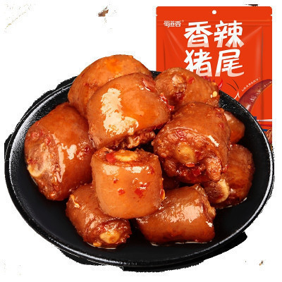 蜀道香 肉类零食 香辣猪尾巴240g 120g*2袋(休闲零食)