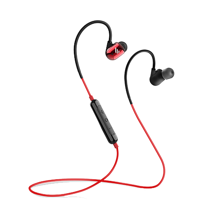 漫步者Edifier W295BT+ 特舒适立体声运动蓝牙耳机 钛红色