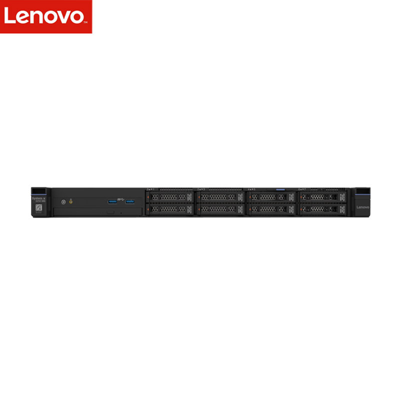 联想(Lenovo)X3250M6服务器主机 至强E3-1220V6 4核3.0G CPU 8G内存+2块1TB硬盘