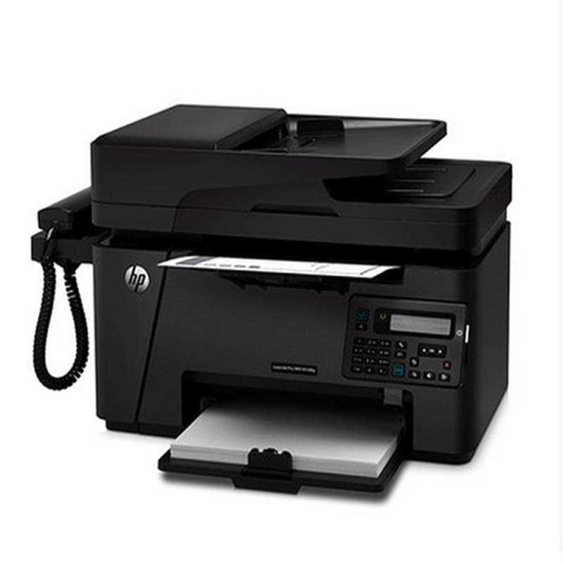 惠普(HP)LaserJet Pro MFP M128fp 黑白激光打印复印扫描传真一体机 电话手柄 YZ