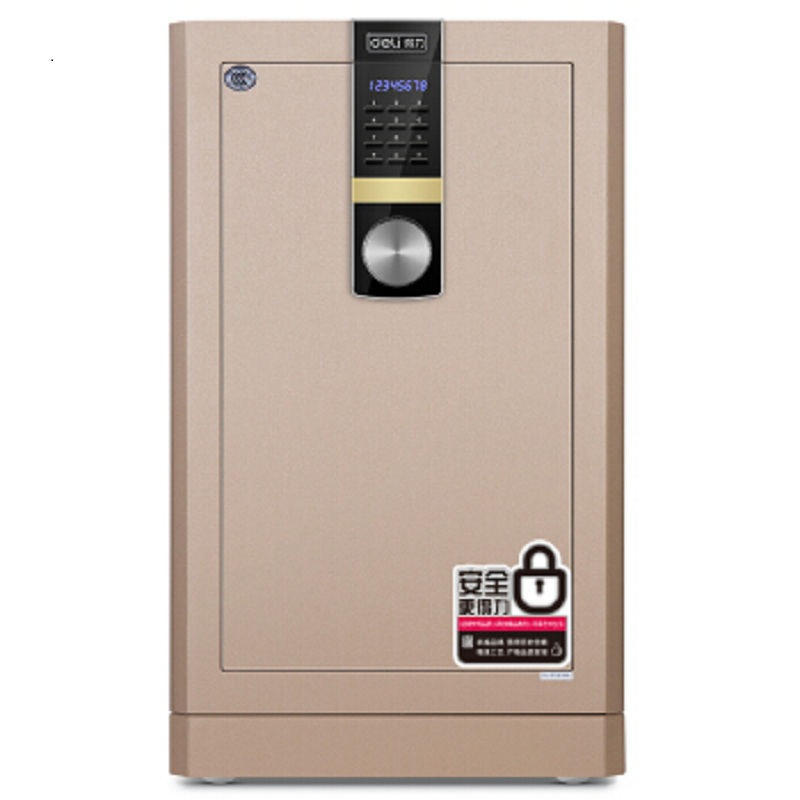 得力(deli) 33147 电子密码保险箱 3C认证 家用防盗保险柜办公 (高72cm)