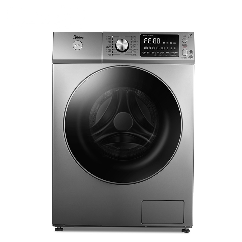 美的(Midea)MD100-1463WIDY 新品10公斤大容量全自动直驱变频洗烘一体洗衣机 家用巴赫银 好直驱选美的