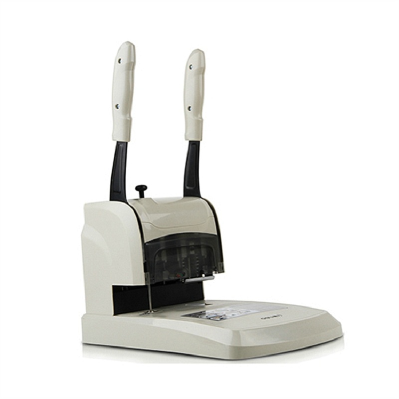 【精选】得力(deli) 3881 财务装订机 338ｘ205ｘ411mm （单位：台） 灰