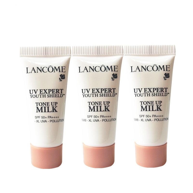 兰蔻(LANCOME)柔皙轻透防晒素颜乳 5ml*3个一组 “小白管”素颜乳 清爽 滋润 遮瑕