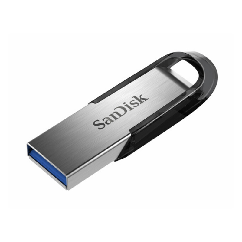 闪迪 (SanDisk)128GB USB3.0 U盘CZ73酷铄 银色 读速150MB/s 金属外壳 内含安全加密软件