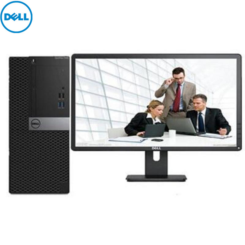 戴尔(DELL) Vostro3670-R13N8S 电脑整机 27英寸显示器(i3-8100 4G 1T 三年)