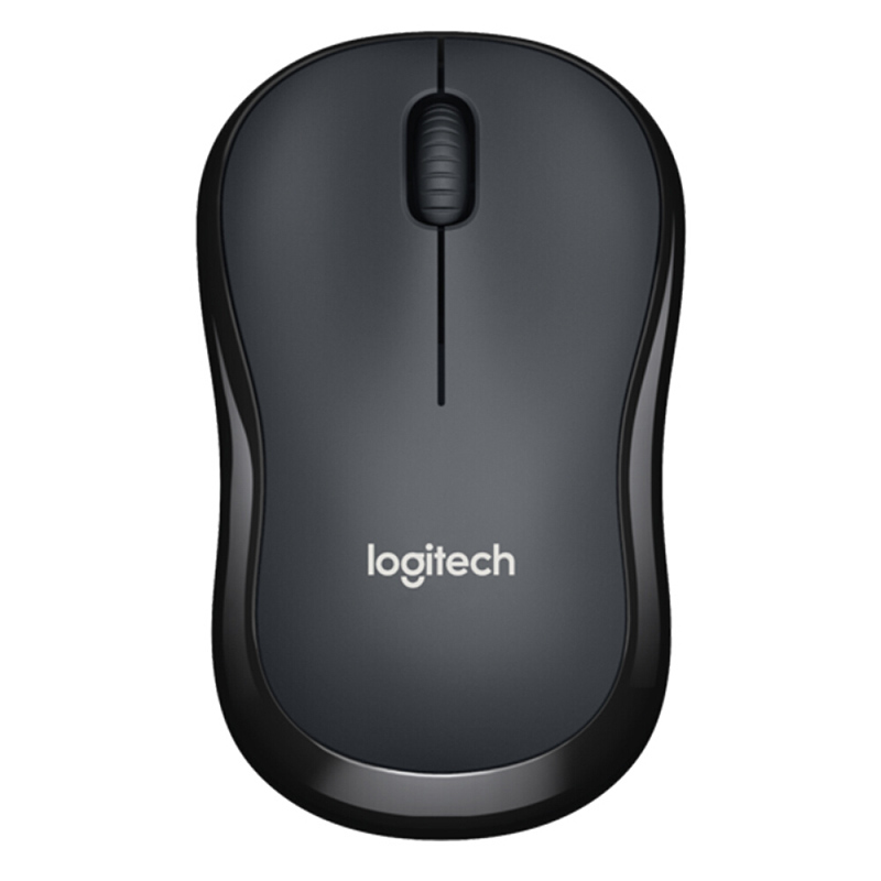 罗技(Logitech)M220 无线静音鼠标 畅销外形 灰色 M185升级版