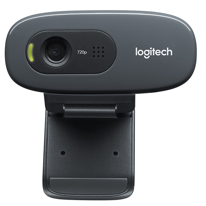 罗技(Logitech)C270 高清网络摄像头 网络课程 远程教育
